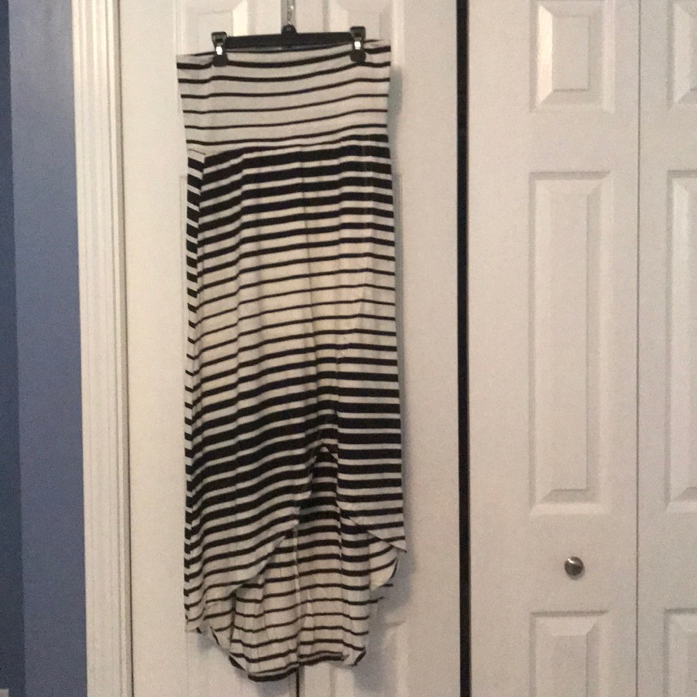 High-low skirt